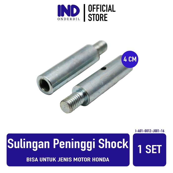 Gambar Sulingan-Suling Peninggi Shock-Shok Depan Honda Yamaha 4-6-8-10 CM - Honda 4 cm dari IND Onderdil undefined Tokopedia