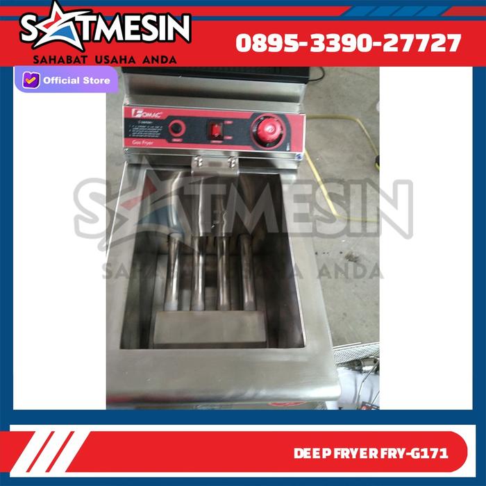 Gambar Mesin Penggorengan Gas + Termostat Starfood SATF-G171 FRY-G171 G171 dari Satmesin-Pusat Mesin undefined Tokopedia