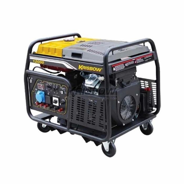 Gambar Genset Bensin 12.000W Krisbow Generator Set Gasoline 12000 Watt dari Nahl. undefined Tokopedia