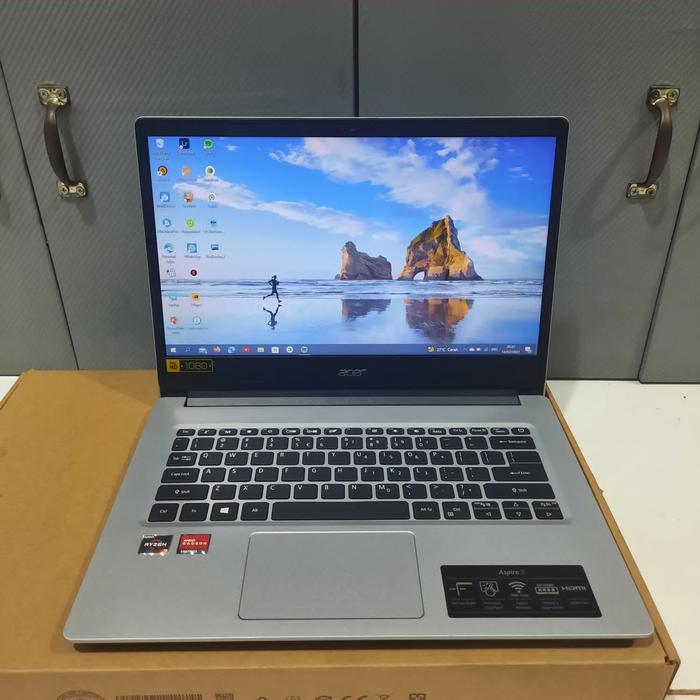 Gambar Laptop Acer Aspire 3 A314, AMD RYZEN 3 - 3250U, 4 / 256Gb SSD, Mulus dari DrCom_NEW undefined Tokopedia