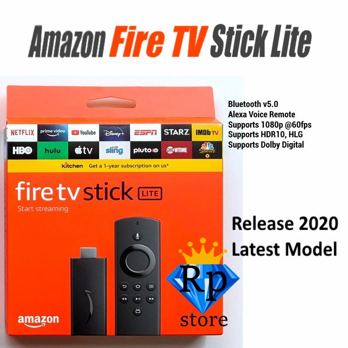 Gambar Fire TV Stick Lite Amazon New Latest Gen w/ Alexa Voice Remote HDMI - Stick lite dari RP Store Tokopedia undefined Tokopedia