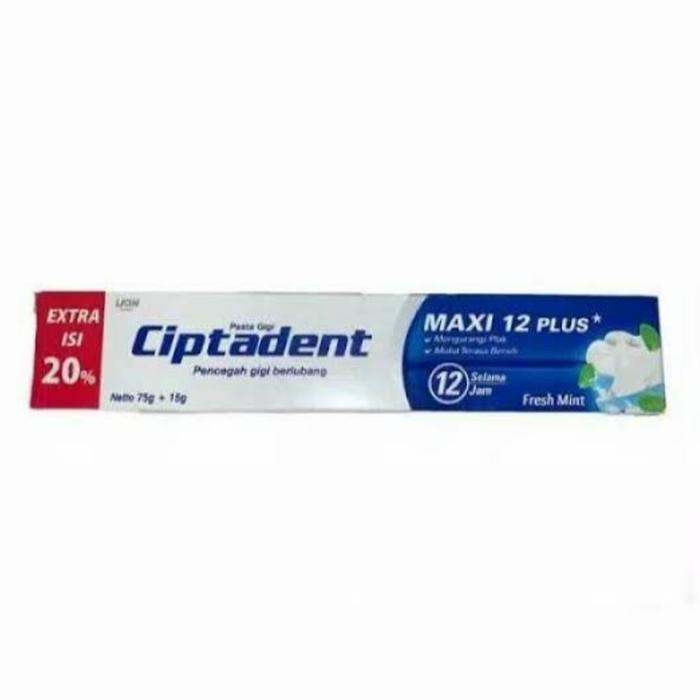 Gambar Odol CIPTADENT Biru 75 Gram Fresh Mint Pasta Gigi CIPTADENT Ekonomis - Beli Banyak = Makin Murah!!! - 1 PCS (NORMAL) dari 3F Retail undefined Tokopedia