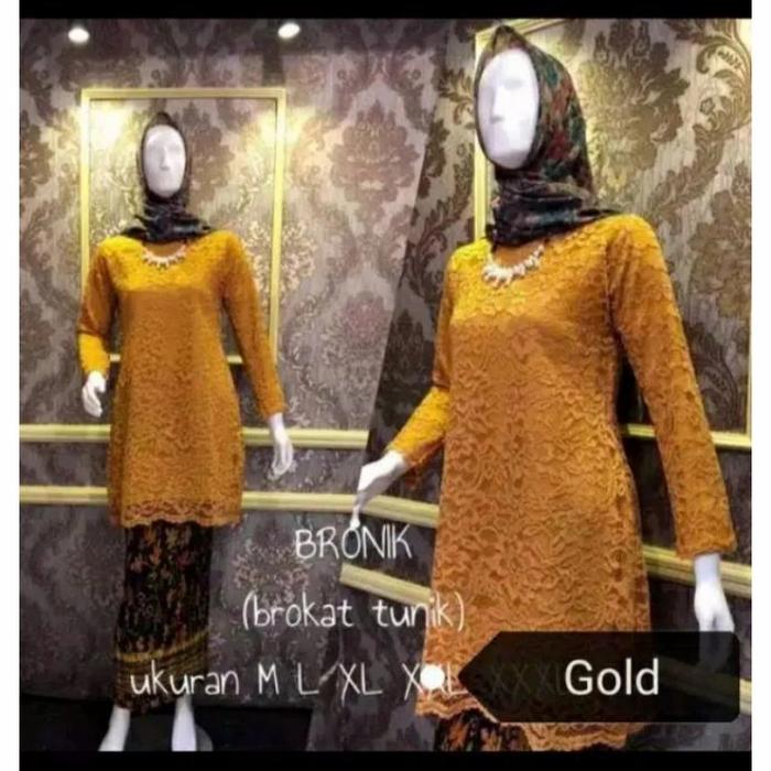 Gambar kebaya - gold, XL dari MAJUU OLSHOP undefined Tokopedia