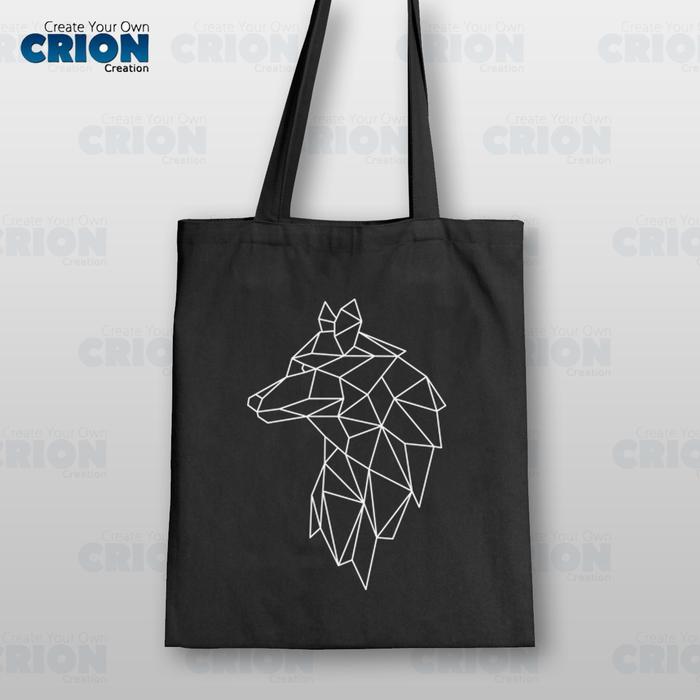 Gambar Totebag Drill Printing - Animal Lineart Series - By Crion - 1 dari Crion undefined Tokopedia