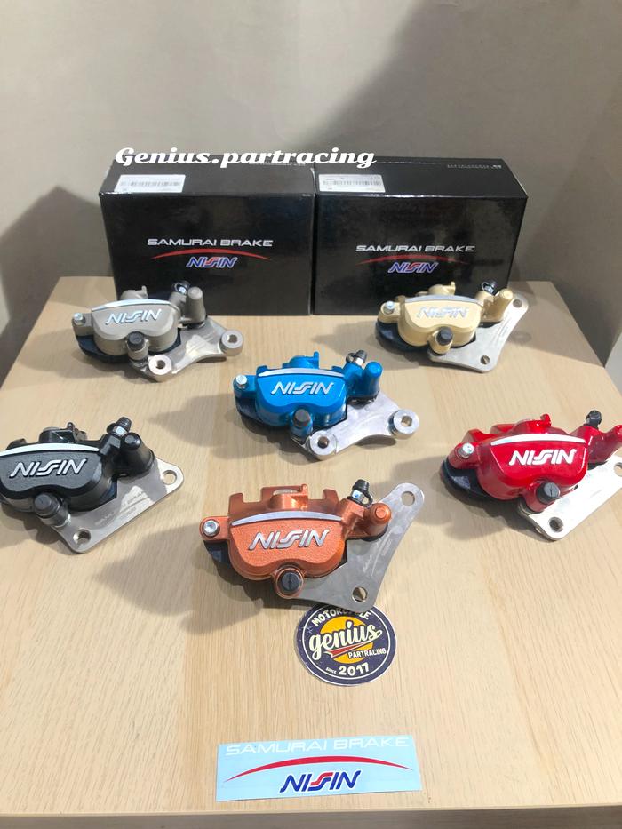 Gambar Kaliper Depan Nissin Jupiter Z - RX King - F1ZR - 125Z Original - Hitam dari Genius.partracing undefined Tokopedia