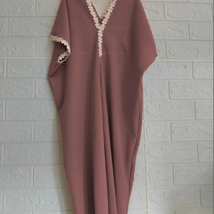 Gambar Gamis Kaftan Anak Renda Kekinian Usia 0-9 Tahun (Milo) - Milo, XL dari Daryati_official undefined Tokopedia