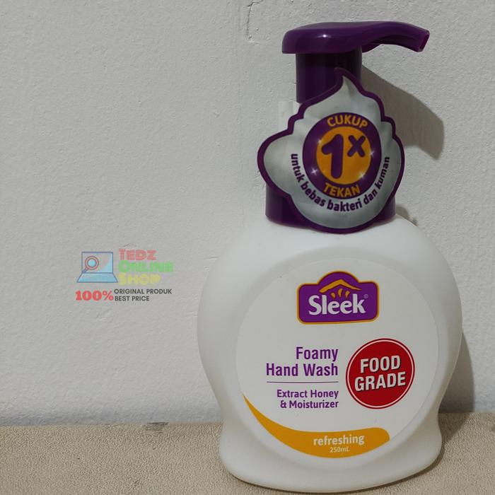 Gambar Sleek Foamy Handwash 250ml Pump - Refreshing dari TedzOnlineShop undefined Tokopedia