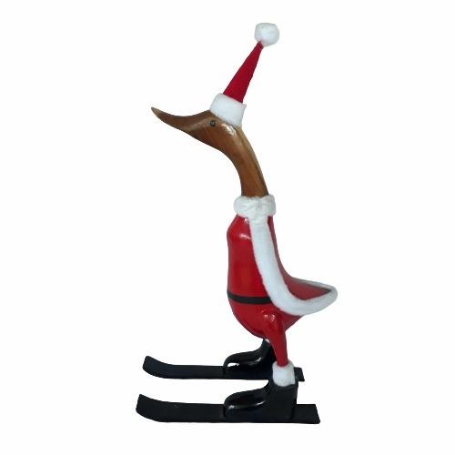 Gambar Patung bebek akar bambu surfing tinggi 40 cm Pajangan Home decoration dari Dewata Art Shop undefined Tokopedia