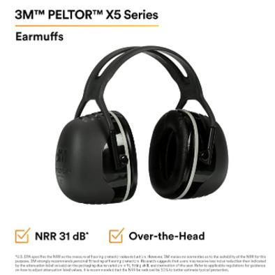Image of 3M Peltor X5A Earmuffs