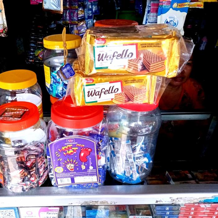 Gambar Roma wafello caramell 20.5 gram isi 10 pcs - Coklat dari gtcshop undefined Tokopedia