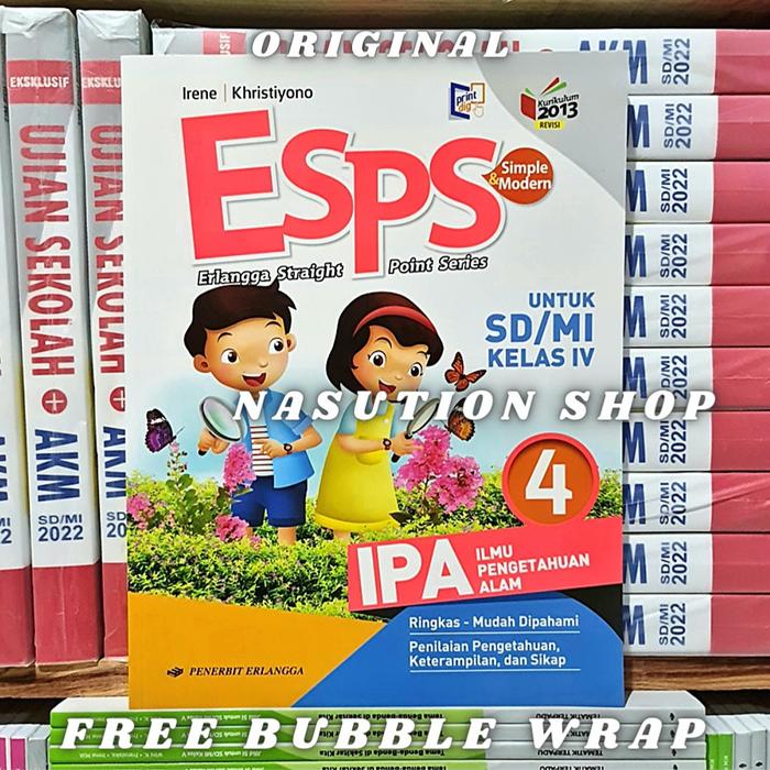 Jual Buku Esps Ipa Kelas 1 2 3 4 5 6 Sd K13 Revisi Erlangga Original Di ...