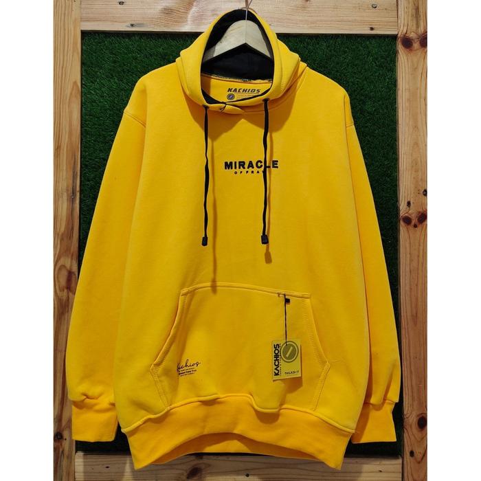 Gambar jaket hoodie pria Aesthetic list result original kachios - kuning miracle, L dari Meyshop my.id undefined Tokopedia