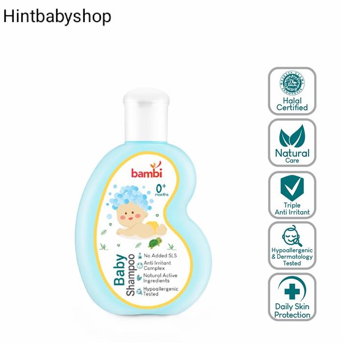 Gambar Bambi Shampoo 100 ml - baby shampoo dari Hint Baby Shop undefined 4 Tokopedia