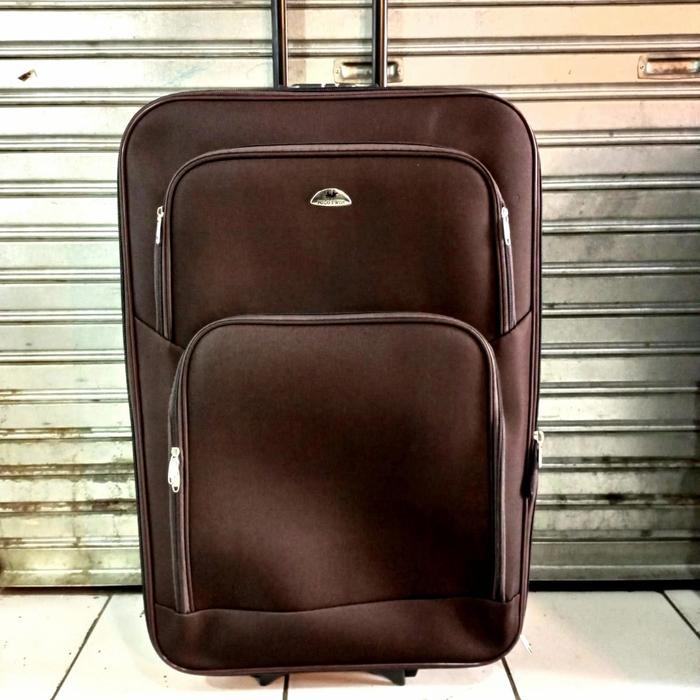 Gambar KOPER 32 INCH SUPER JUMBO / SUPER JUMBO POLO JUMBO KANVAS - Cokelat dari LARISMA.JAYA undefined Tokopedia