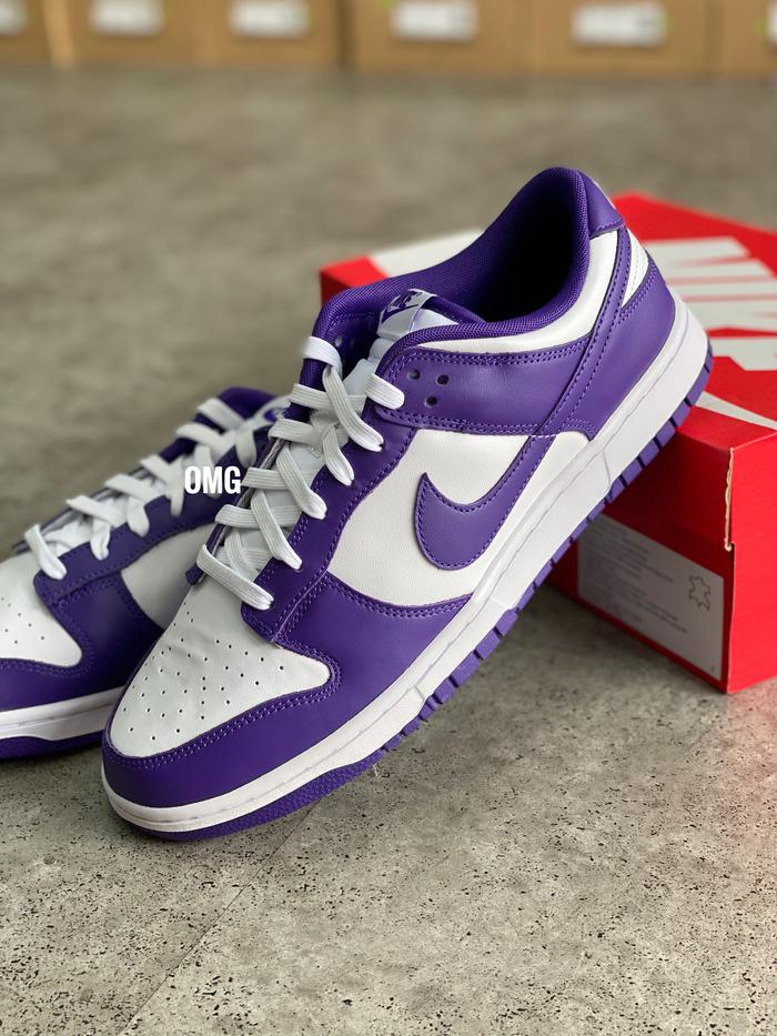 varsity purple dunk low
