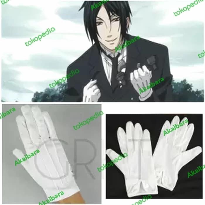 Gambar Sarung tangan putih untuk Cosplay butler, Pengantin Pria, Upacara, Dll - Steady dari Akaibara undefined Tokopedia