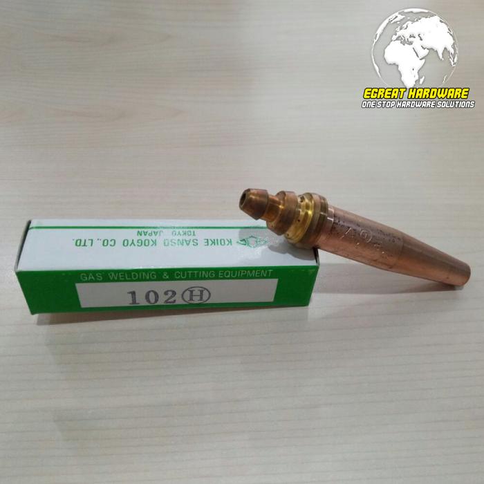 Gambar Cutting Tip KOIKE 102H Mata Blander Potong Acetylene Cutting Nozzle - #4 / 40-50 MM dari Egreat Hardware undefined Tokopedia