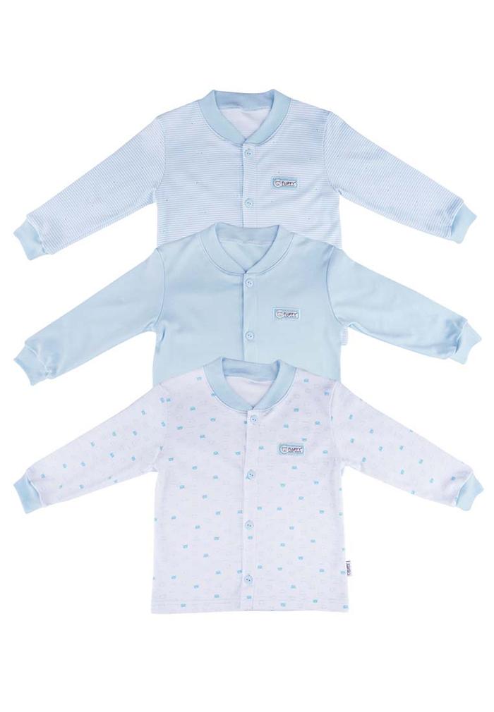 Gambar FLUFFY Baju Panjang Rib (Isi 3Pcs) BJX MIX SERIES 1/2/3 - Biru, 12-18 Bulan dari Fluffy Baby Store undefined Tokopedia