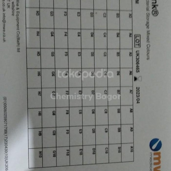 Jual Viabank Bacterial Storage Beads 20 pcs Kab. Bogor Chemistry