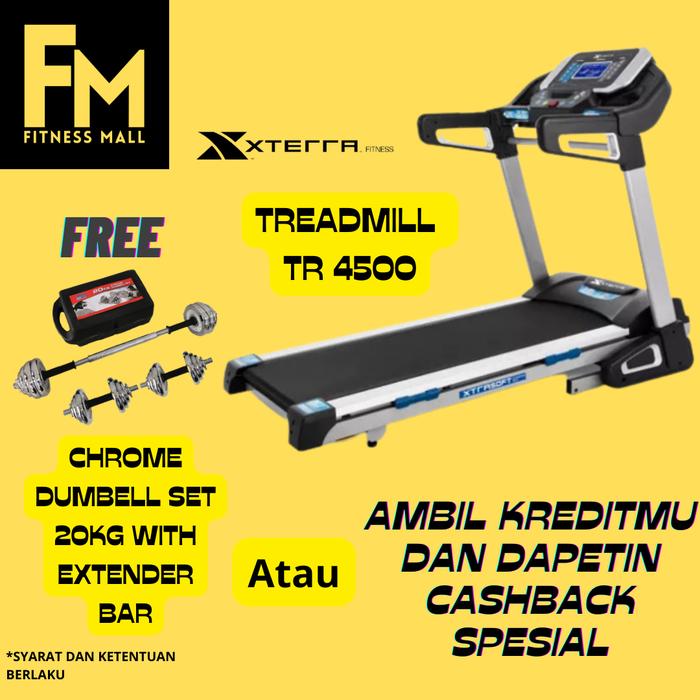 Jual Promo Treadmill Xterra TR4500 Murah Kota Denpasar