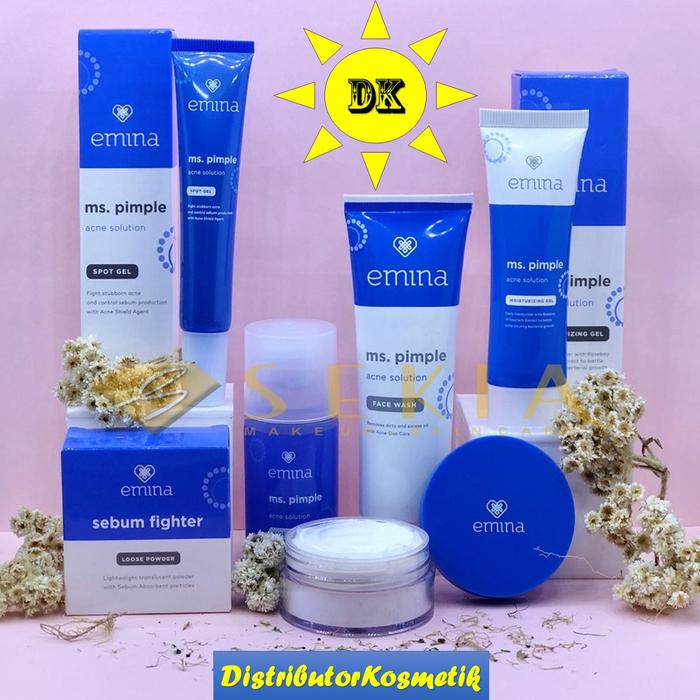 Gambar Emina ms.pimple paket lengkap(acne solution) dari Central Cosmetik Murah_NEW undefined Tokopedia