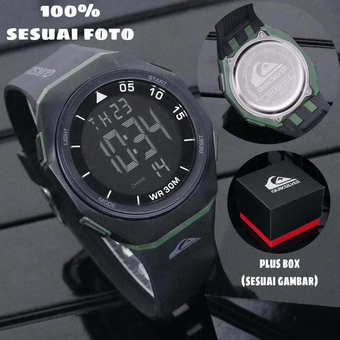 Gambar Quiksilver-Jam Tangan Fashion Pria/Wanita Digital - QS012 - 1 dari XV Fashion undefined Tokopedia