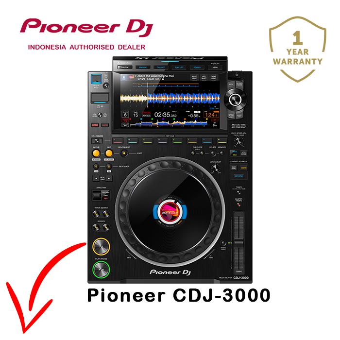 Jual Pioneer CDJ-3000 Professional DJ Multi Player CDJ3000 - Jakarta Utara  - audiopan | Tokopedia
