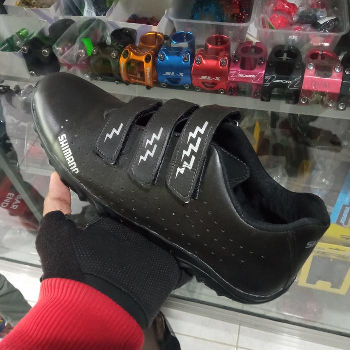 Gambar Sepatu sepeda Sepatu Gowes Non cleat - Hitam, 40 dari Rafa Alya Store undefined Tokopedia