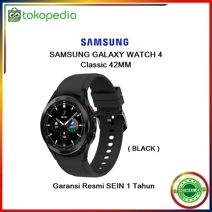 Gambar SAMSUNG Galaxy Watch4 / Watch 4 Classic 42MM Smartwatch Resmi SEIN - BLACK dari ORIGINAL.COM undefined Tokopedia