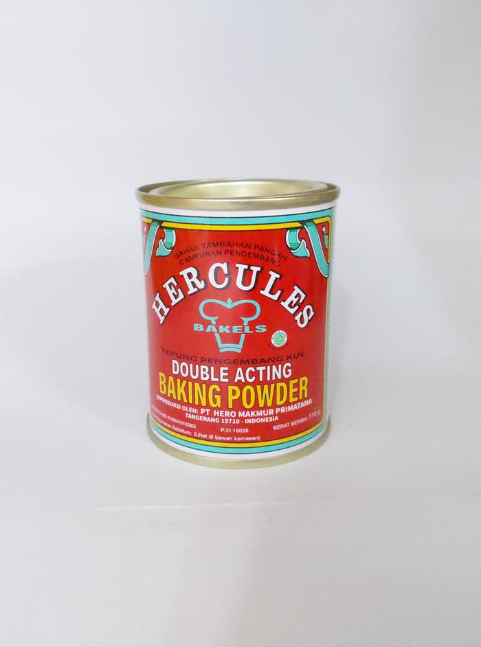 Gambar Baking Powder Hercules Double Acting 110 gr / 450 gr Kaleng - 110 gram dari Aroma Toko Bahan Kue undefined Tokopedia