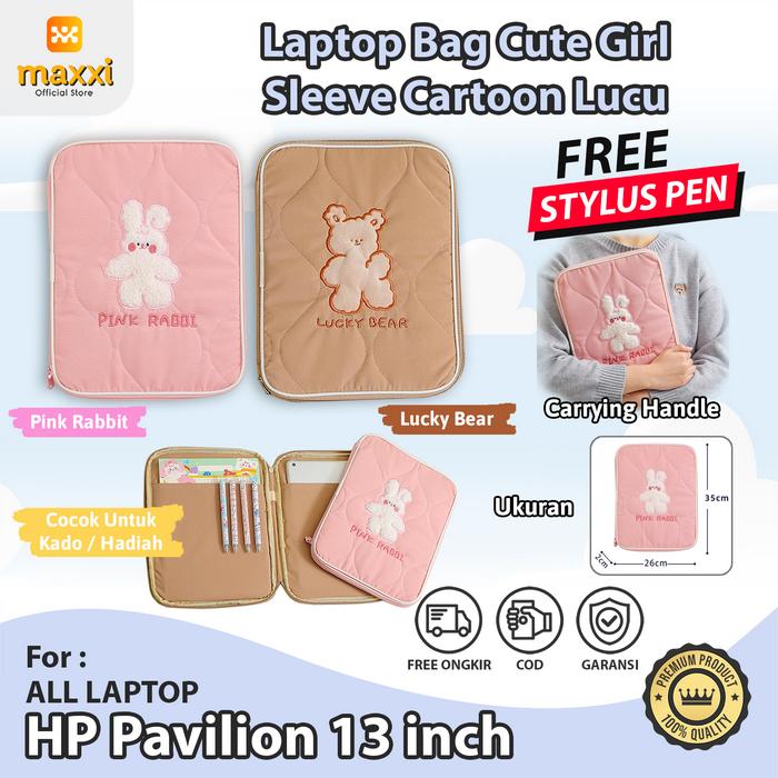 Jual HP Pavilion 13 inch Tas Laptop Sleeve Cute Anak Soft Case