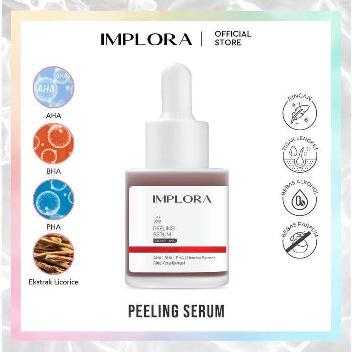 Gambar IMPLORA Serum Wajah 20ml - Peeling dari Erfestore undefined Tokopedia