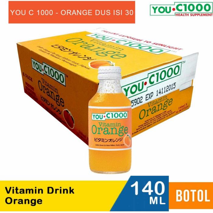 Gambar you c1000 orange 140ml 1 dus dari Maza toko kite undefined Tokopedia