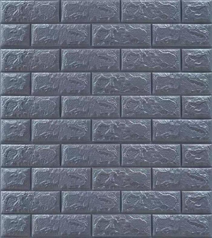 Gambar Wallfoam 3D motif bata kasar Terbaru Termurah A - Abu-abu, 77cmx70cmx3mm dari opwallpaper undefined Tokopedia