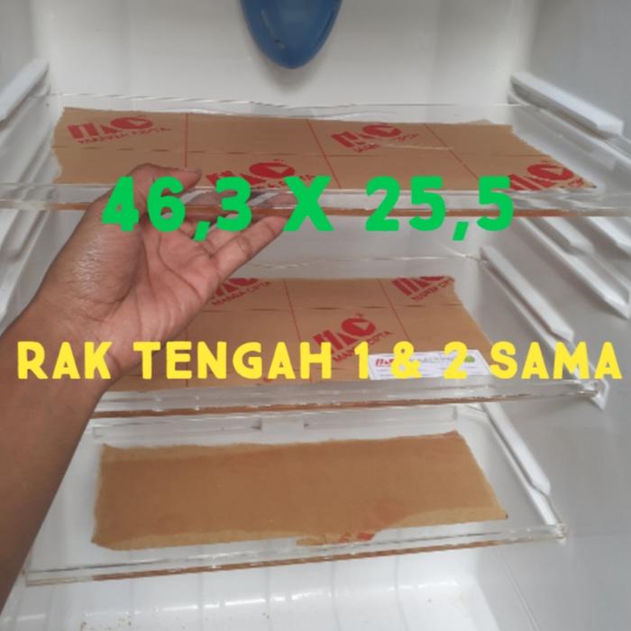 Gambar Rak kulkas SHARP 1 pintu tipe lemon loves - RAK TENGAH, 5 MM dari ciptakaryajasa undefined Tokopedia