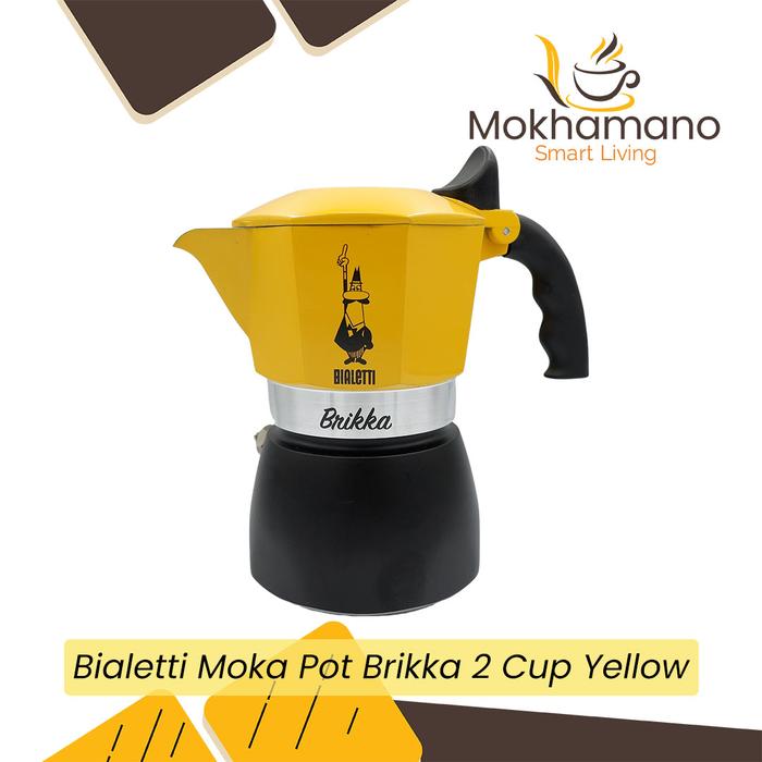 Bialetti Brikka Moka Pot Coffee Maker 