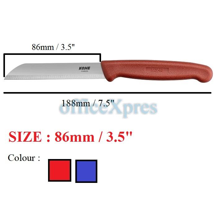 Gambar Pisau Ikan / Pisau Dapur / Pisau Set / Pisau Buah / Pisau Daging KOHE - 1135.1, Biru dari officeXpres undefined Tokopedia