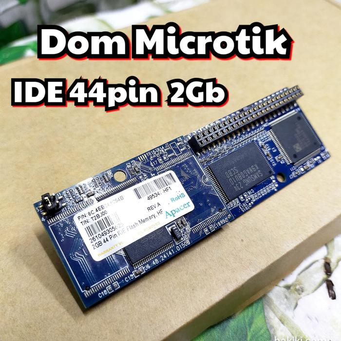 Gambar Dom HDD Microtik Sata Ide Ready - IDE 2GB dari Hakiki Computer undefined Tokopedia