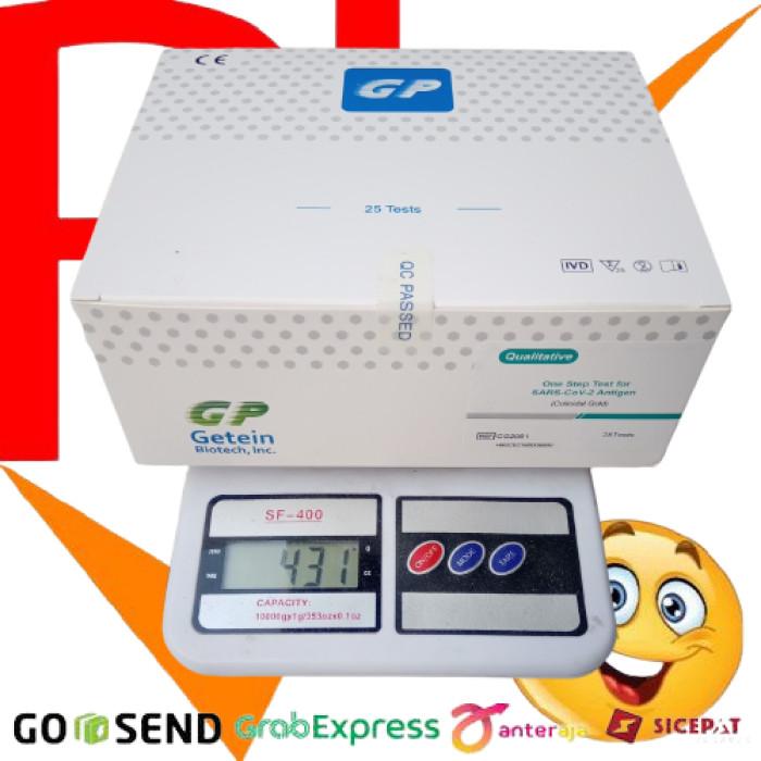 Gambar Antigen Omicron Nose Swab Test Liur 1Set Ecer GP Getein Colloidal Gold dari Riv ID undefined Tokopedia