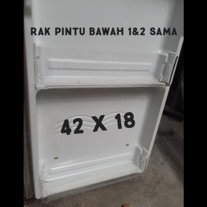 Gambar Rak kulkas SHARP 1 pintu tipe lemon loves - RAK PINTU BAWAH, 5 MM dari ciptakaryajasa undefined Tokopedia