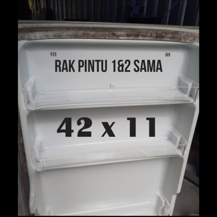 Gambar Rak kulkas SHARP 1 pintu tipe lemon loves - RAK PINTU ATAS, 3 MM dari ciptakaryajasa undefined Tokopedia