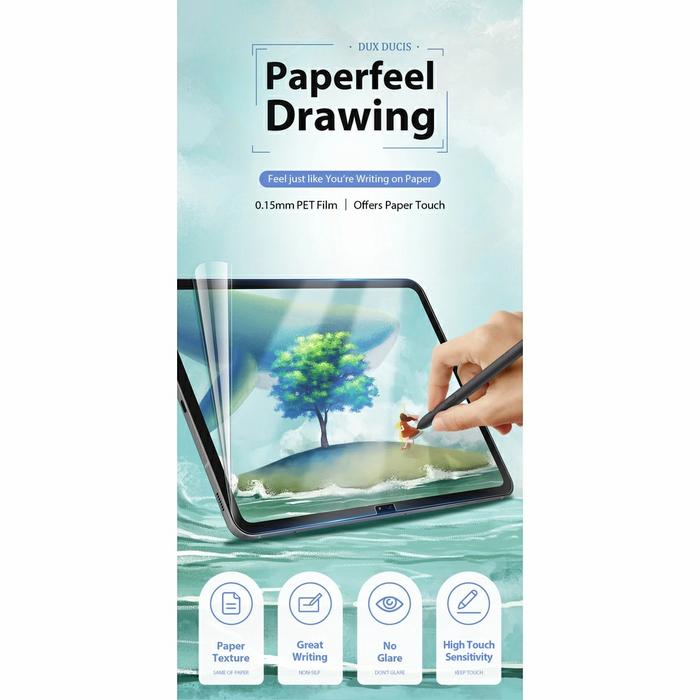Jual ORIGINAL Paperfeel Samsung Tab S8 2022 DUX DUCIS Screen Guard