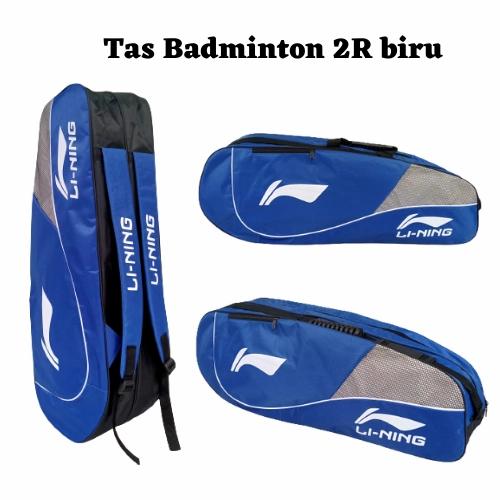 Gambar Tas Raket Badminton Lining 2 Resleting Ckl1 - Biru dari cikal bag undefined Tokopedia