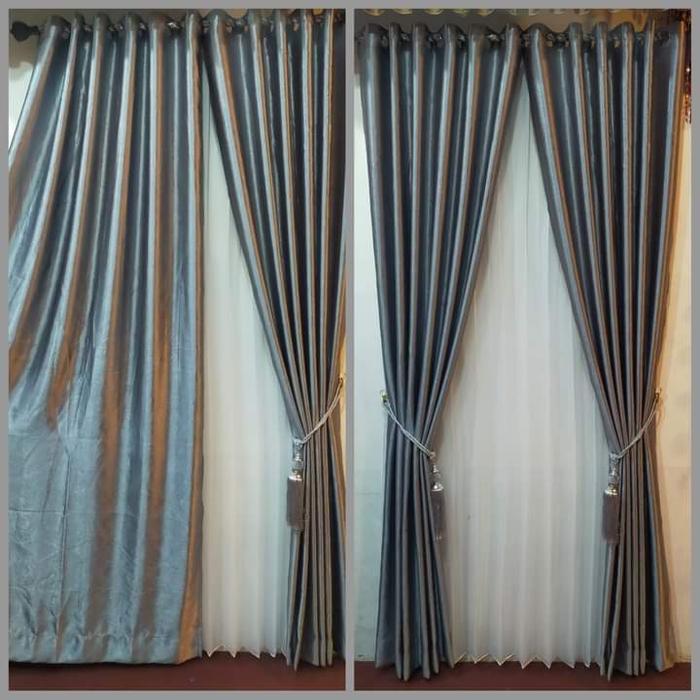 Gambar GORDEN BLACKOUT PASTEL SERIES GORDEN BLAZER 12 RING 6 GELEMBUNG - abu tua, L 100 x T 100 dari GORDEN_GELIS undefined Tokopedia