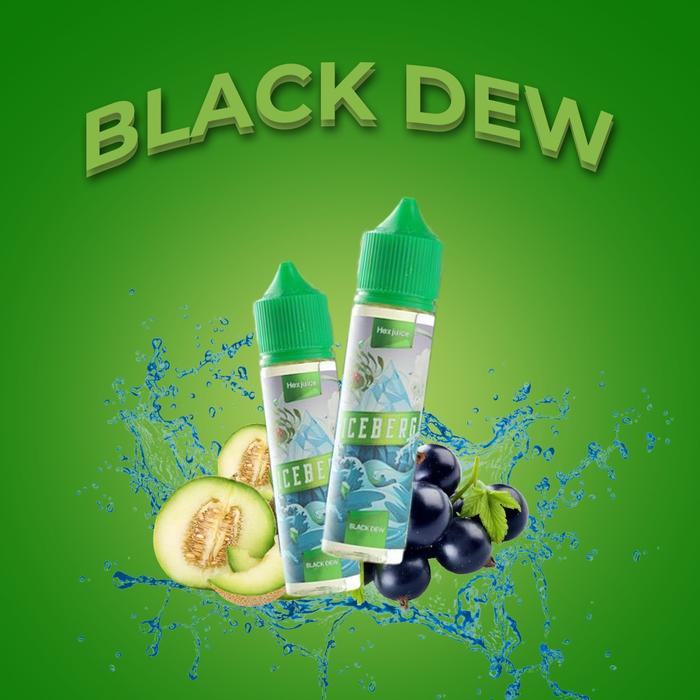 Gambar Iceberg Blackdew 3MG 60ML Liquid Iceberg Blackdew Iceberg Black Dew dari JakartaVapers undefined Tokopedia