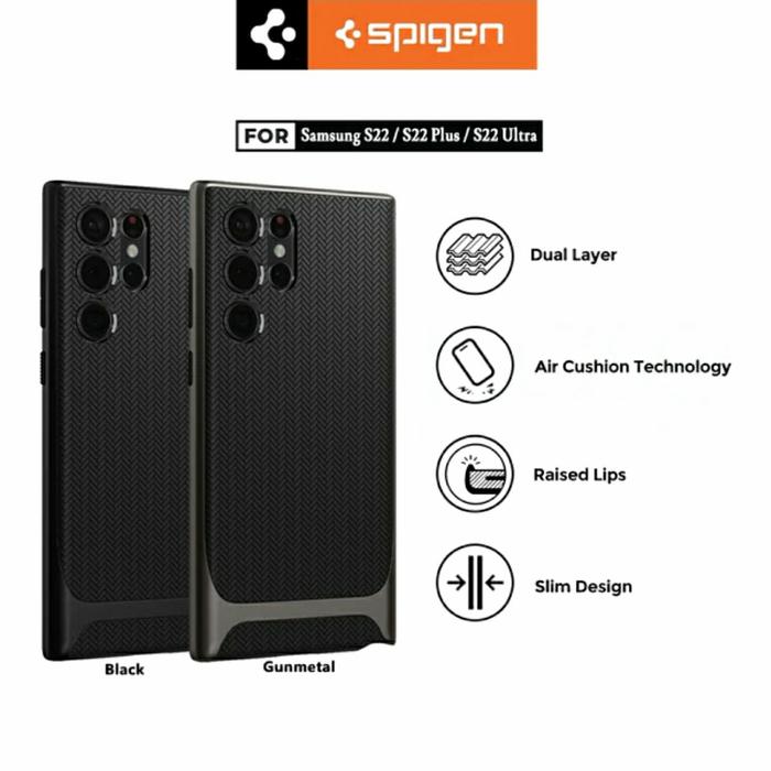 Jual Spigen Neo Hybrid Frame Case Samsung Galaxy S22 Ultra Plus