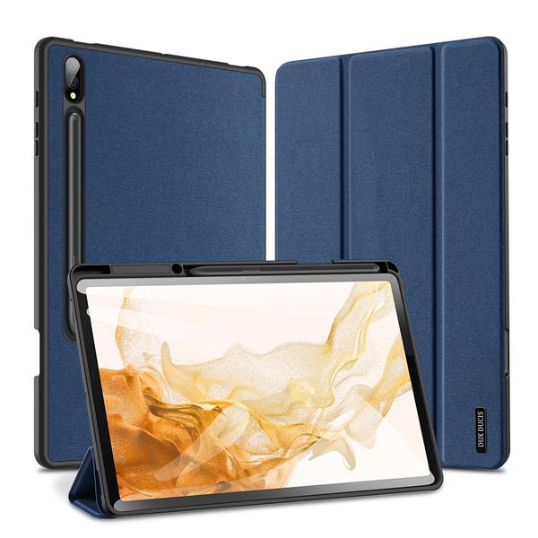 Gambar Case Samsung Galaxy Tab S8 Plus 2022 Flip Cover Dux Ducis Original - Biru dari toko besar accessories undefined Tokopedia