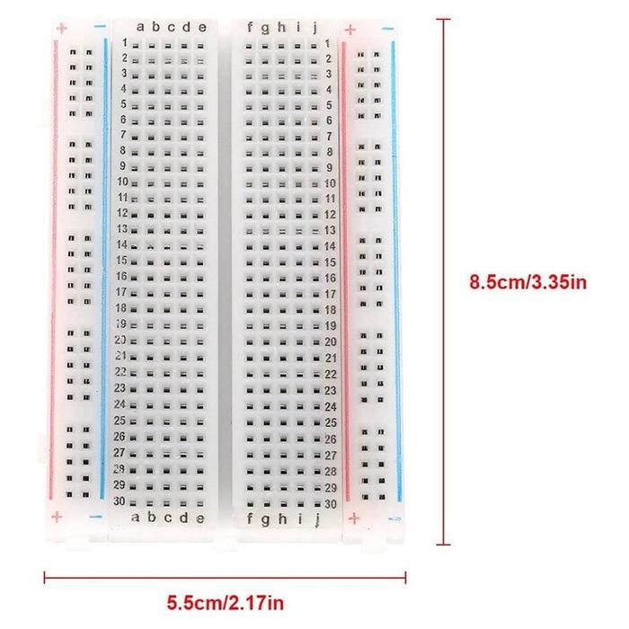 Jual Breadboard Mini Bread Board 400 Poin 400P Development Arduino Jual Breadboard Mini Bread Board 400 Poin 400P Development Arduino