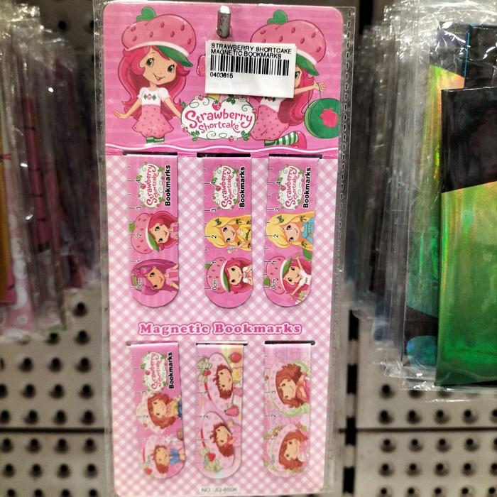 Strawberry Shortcake Premier Bookmark With Tassel - Reading Accessory For Book Lovers