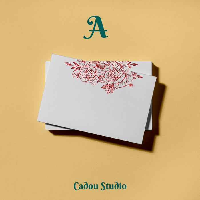 Gambar Blank Card / Kartu Ucapan / Greeting Card / Gift Card Bunga Custom - A, A7 dari Cadou Studio undefined 3 Tokopedia